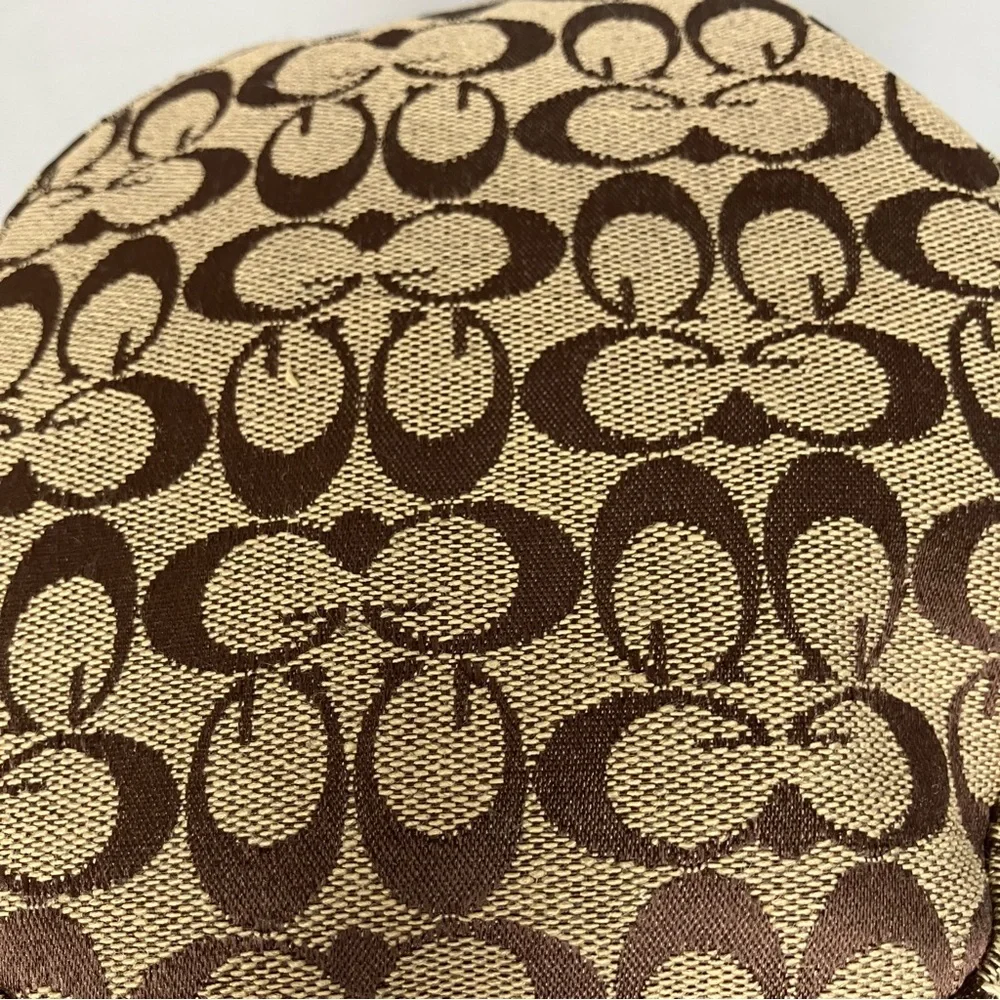Vintage Beige and Brown Logo Bucket Hat - Picture 3 of 4